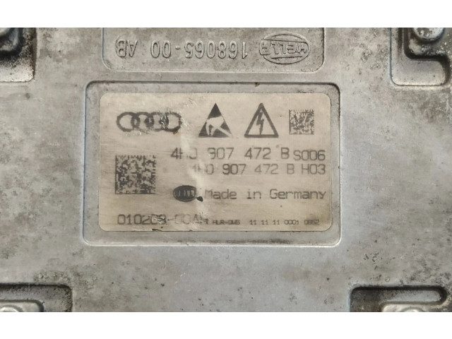 Блок управления Xenon 4H0907472B, 16806400AB    Audi A6 C7  CDUC 