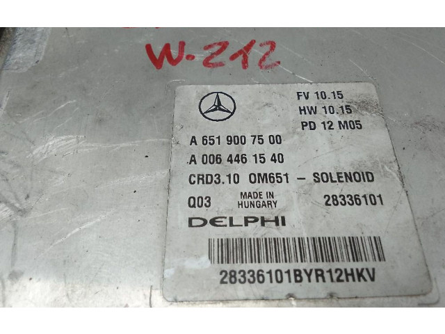 Řídící jednotka A6519007500   Mercedes-Benz E W212 2009