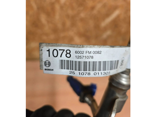 Vstřikovací lišta 12571078, 6002FM0082   Opel Antara     