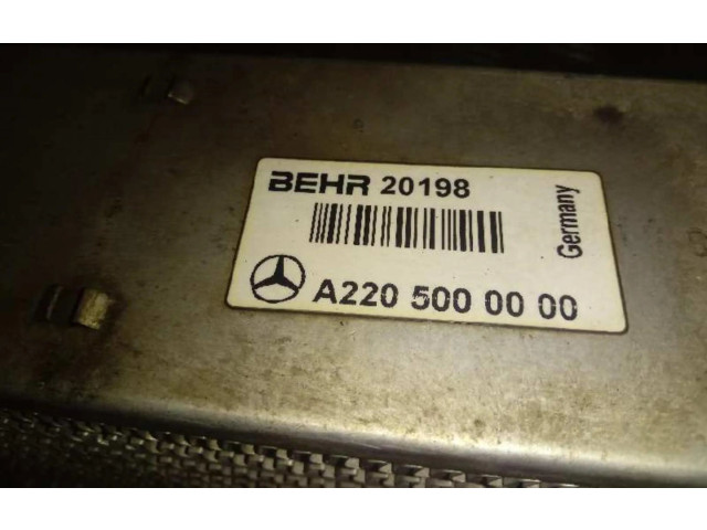 Интеркулер  A2205000000   Mercedes-Benz S W220 