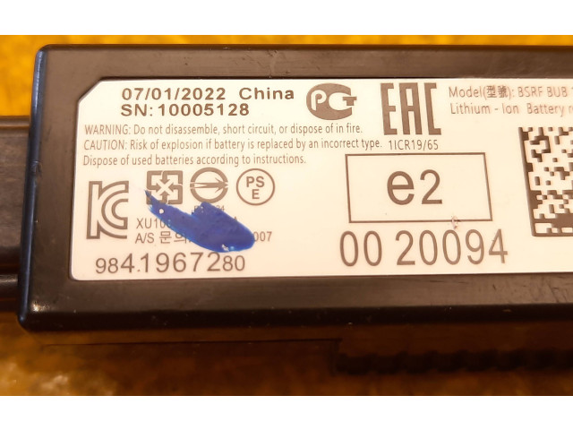 Блок управления 9841967280   Citroen C5 X