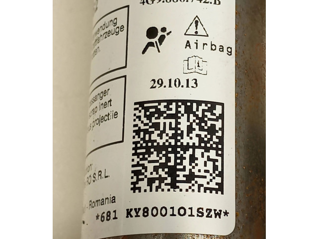 Поршень Надувная подушка для крыши CLA 4G9880742B, KV800101SZW  Audi A6 Allroad C7  