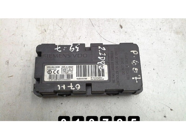 Řídící jednotka 9660343780   Peugeot 607 2007