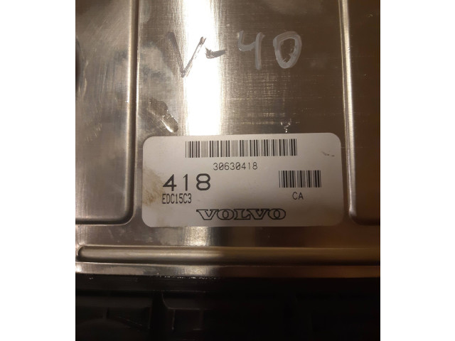 Řídící jednotka 30630418, 0281011087   Volvo S40, V40 2003