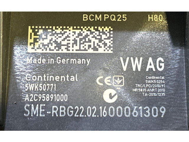 Блок комфорта 7E0937090, 5WK50771   Volkswagen Transporter - Caravelle T6   