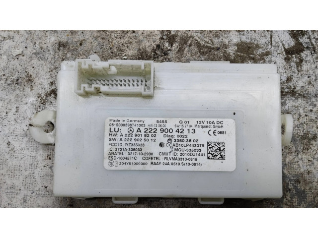 Блок управления A2229004213, A2229025012   Mercedes-Benz C W205