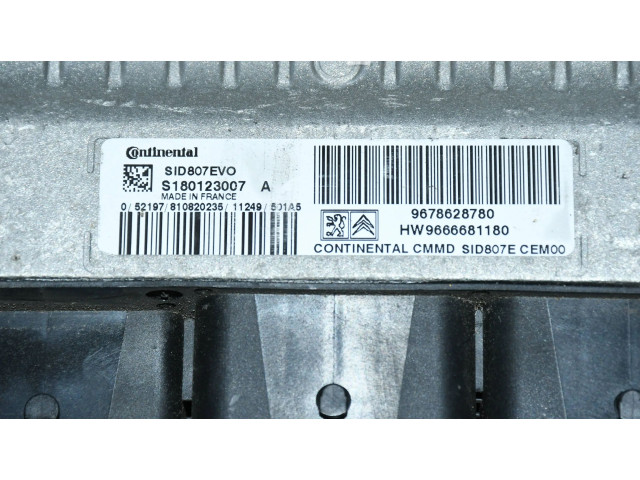 Řídící jednotka 9678628780   Peugeot 5008 2012