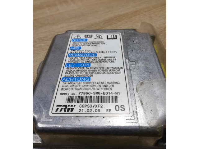 Блок подушек безопасности 77960SMGE014M1, C0PS3VXF2   Honda Jazz