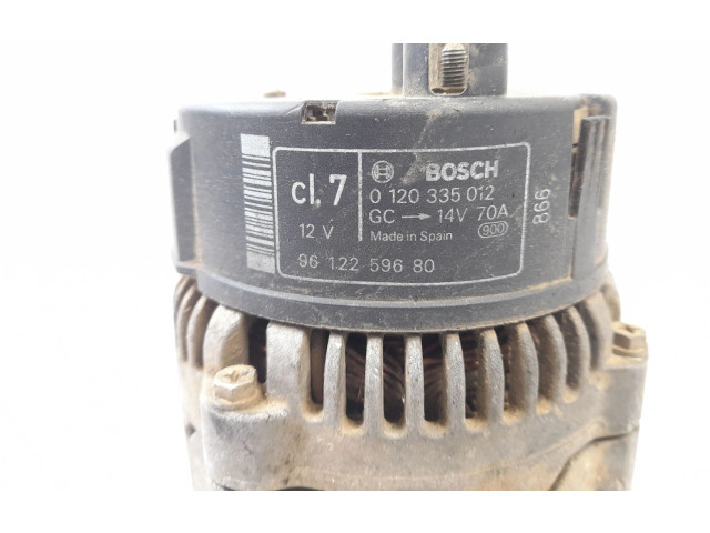 Генератор 9612259680, 0120335012   Suzuki Vitara (ET/TA)      