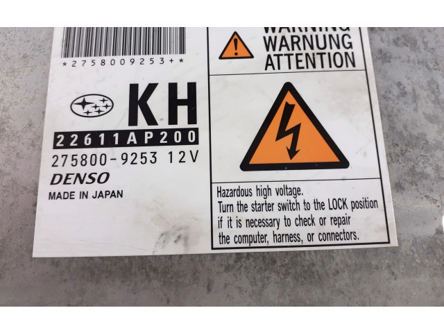 Řídící jednotka 22611AP200, 2758009253   Subaru Forester SH 2011