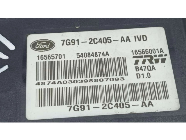 Блок АБС 7G912C405AA, 54084874A   Ford  Mondeo MK IV  2007-2014 года