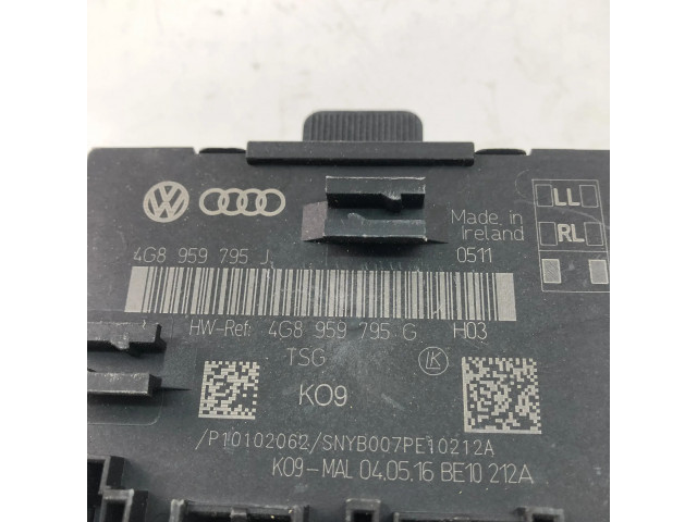 Блок управления 4G8959795J   Audi A6 C7