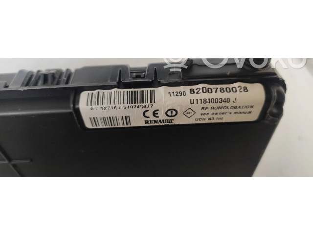 Блок комфорта 8200780028, 11290820   Renault Megane II   