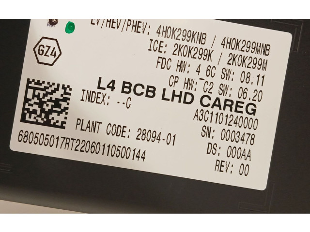 Панель приборов 680505017R   Renault Megane E-Tech       