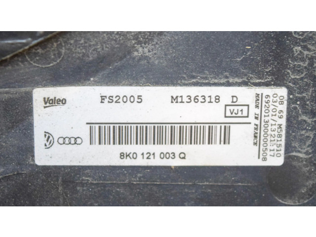 Zpětné zrcátko  Audi A5 8T 8F 2013  8K0121003Q, M136318  