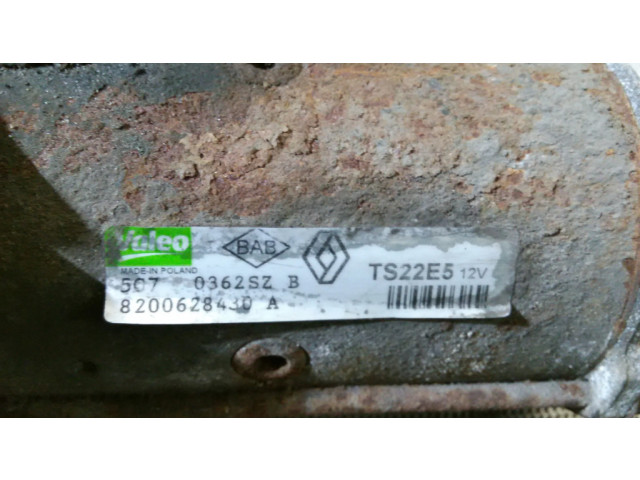Стартер  8200628430A, TS22E5   Renault Trafic II (X83)