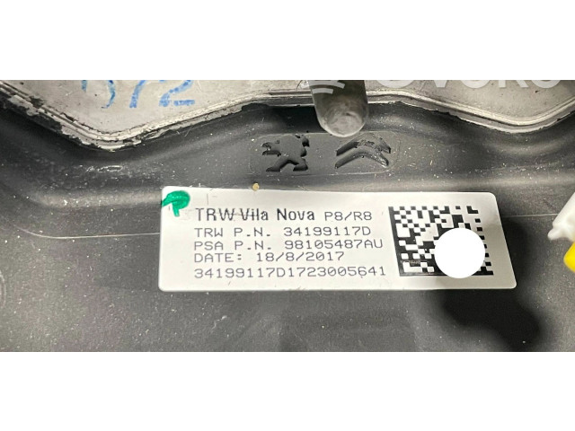 Volant Peugeot 3008 II 2018 98105487AU, 23566  