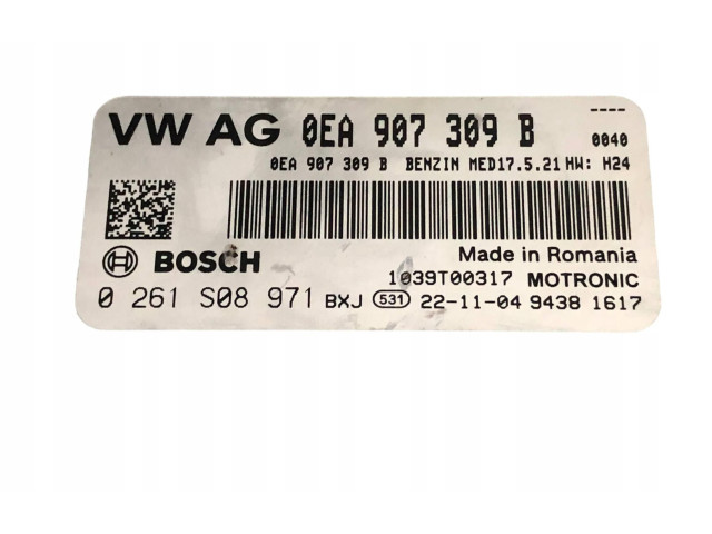 Řídící jednotka 0EA907309B, 0EA907309B   Volkswagen e-Up 2020