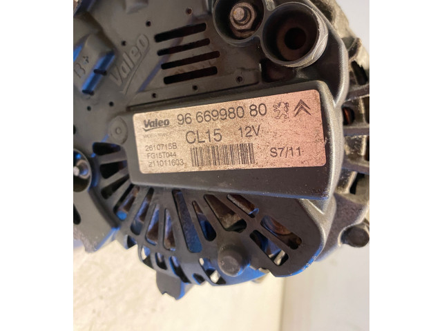 Генератор 9666998080, Z11011603   Citroen C5 1.6     