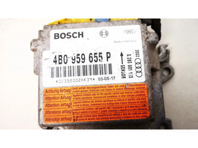 Блок подушек безопасности 4b0959655p   Audi A6 S6 C5 4B