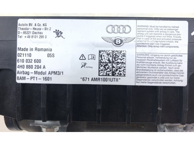 Подушка безопасности для колен 621629200, 4G8880204E   Audi A8 S8 D4 4H