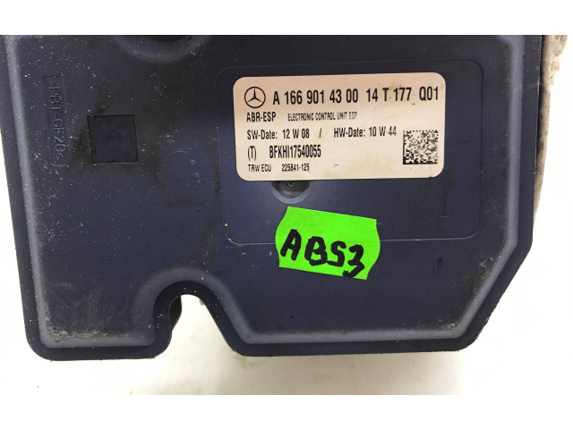 Jednotka ABS A1669014300, BFKH17540055   Mercedes-Benz GL X166 2015