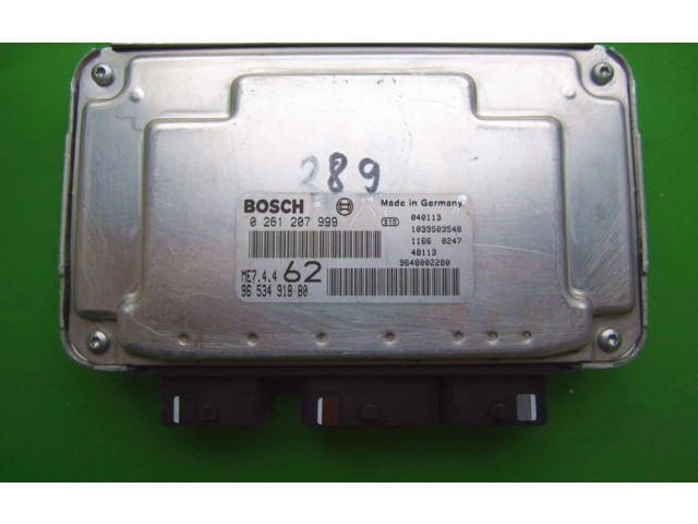 Řídící jednotka 9653491880, 0261207999   Citroen C2 2004