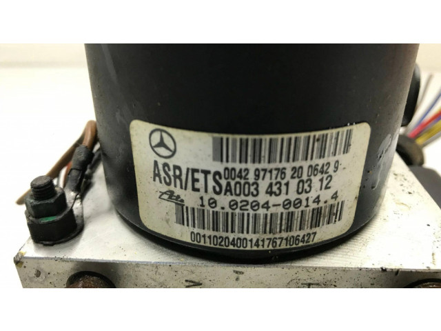 Jednotka ABS a0034310312, K3228   Mercedes-Benz SLK R170 1997