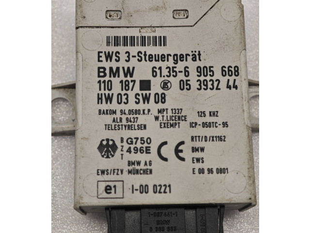 Zpětné zrcátko  BMW 5 E39 1998  61356905668, 110187  