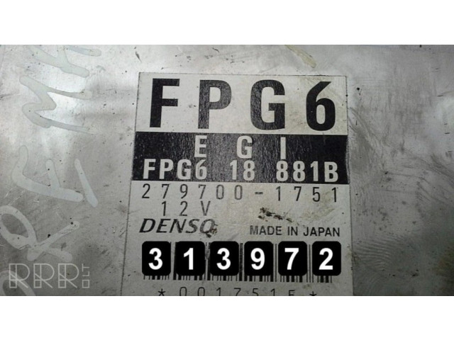 Блок управления двигателя FPG618881B   Mazda Premacy