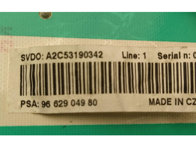 Přístrojová deska  Peugeot 207 2007 9662904980  