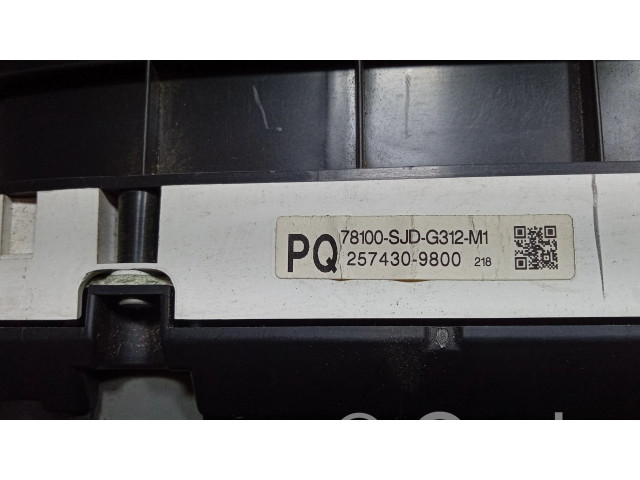 Панель приборов 78100-SJD-G312   Honda FR-V       