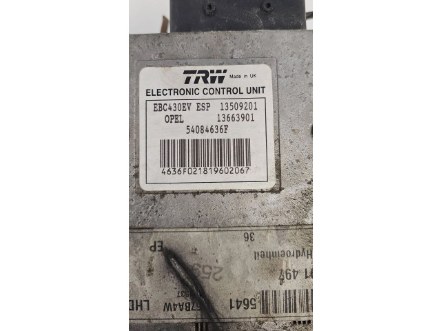 Jednotka ABS 54084636F, 13509201   Opel Vectra C 2007