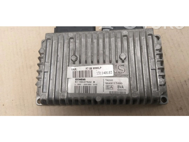Блок управления коробкой передач 9649117480, 131140183   Citroen C5