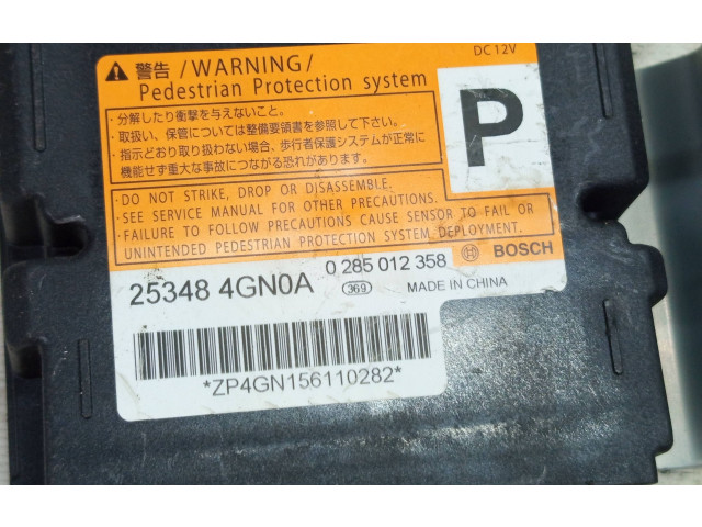 Блок подушек безопасности 253484GN0A, 0285012358   Infiniti Q50