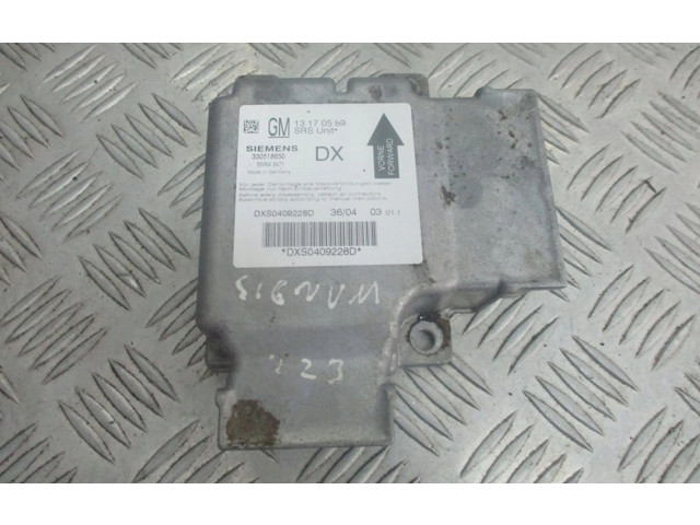 Блок подушек безопасности 13170589   Opel Signum