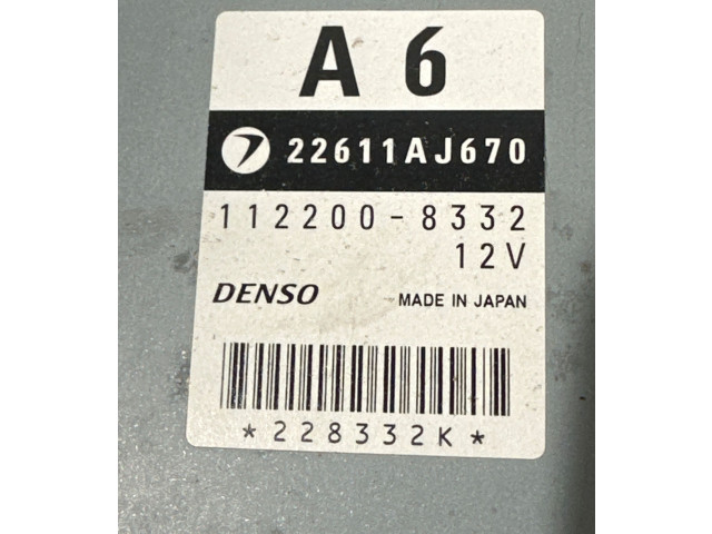 Řídící jednotka 22611AJ670, 228332K   Subaru Legacy 2005