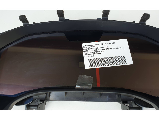 Přístrojová deska  BMW 7 G11 G12 2017 5A0F1E9, 0000921049  