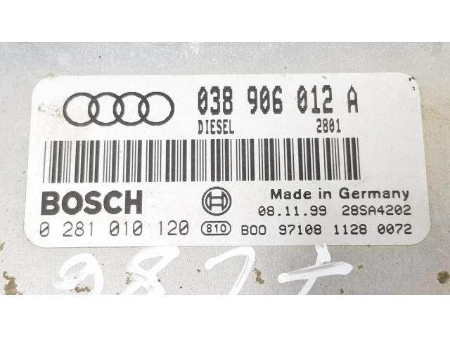 Блок управления двигателя 038906012A   Audi A3 S3 8L