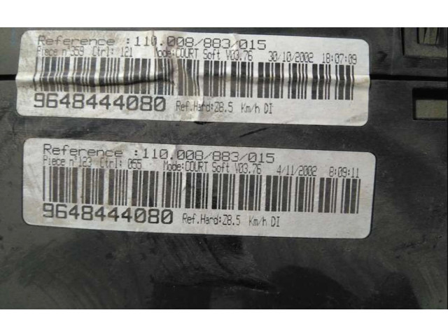 Přístrojová deska  Peugeot 607 2003 9648444080  