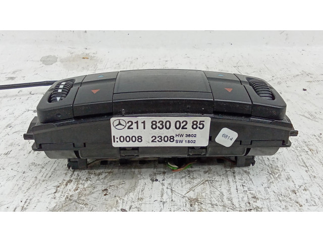 Блок управления климат-контролем 2118300285   Mercedes-Benz CLS C219