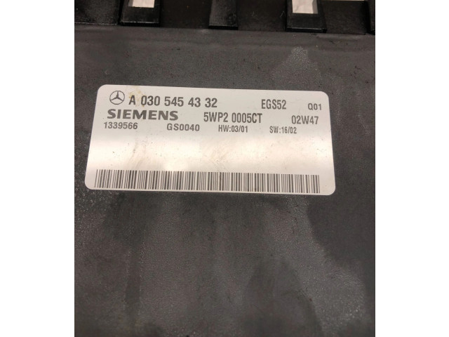 Блок управления коробкой передач A0305454332, 1339566   Mercedes-Benz CLK A209 C209