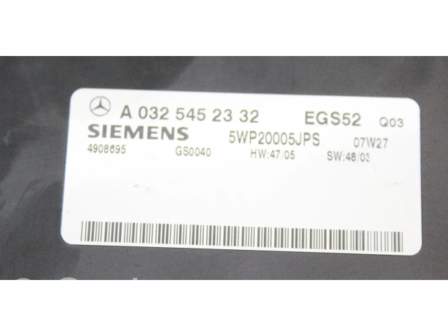Блок управления коробкой передач A0325452332   Mercedes-Benz CLK A209 C209