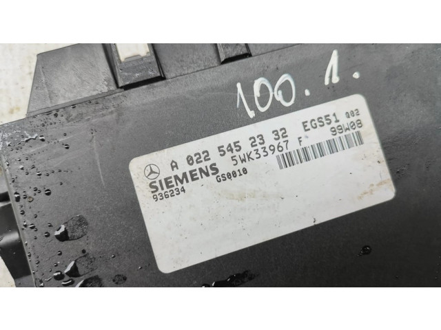 Блок управления коробкой передач A0225452332, 0225452332   Mercedes-Benz ML W163