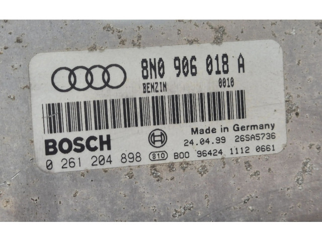 Блок управления двигателя 8N0906018A, 0261204898   Audi TT Mk1