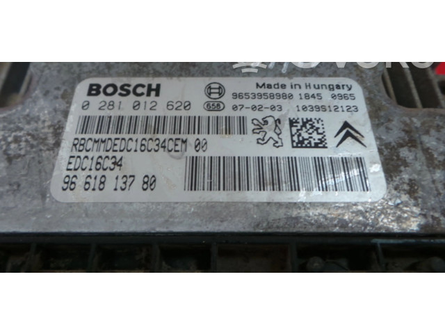 Řídící jednotka 0281010138, 9636255480   Citroen Berlingo 2000