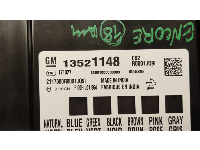 Блок комфорта 13521148, F00HJ01864   Buick Encore I   