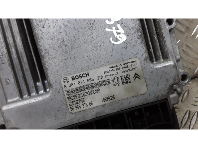 Řídící jednotka 0281013666   Citroen C-Crosser 2010
