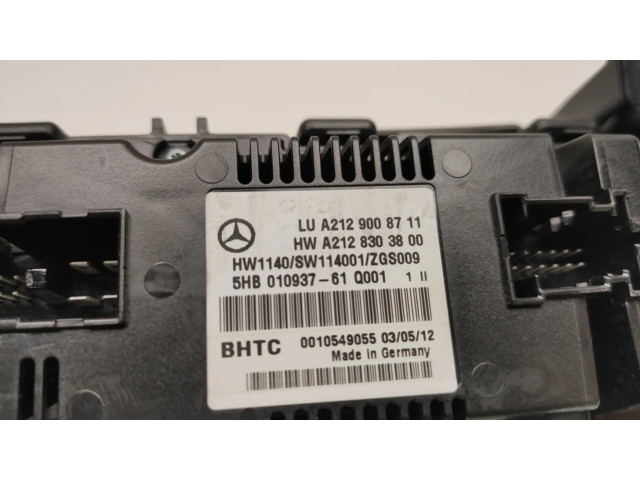 Модуль блока управления кондиционером A2129008711   Mercedes-Benz E C207 W207