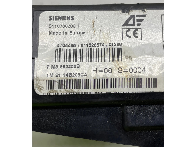 Блок комфорта 7M3962258S, 611526574   Volkswagen Sharan   